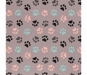 Canvas - Rinteln Pfoten grau beige